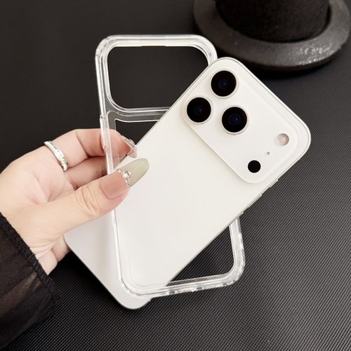 CHOWILL简约便携透明边框适用iPhone17 Air 17Pro 17Promax 16e苹果防摔保险杠Bumper