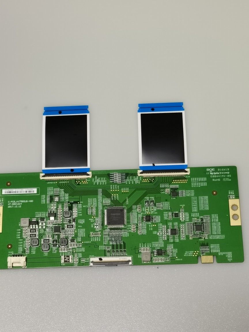 原装海信HZ75E5A 75E3D逻辑板C-PCB-HV750QUB-N90 47-6021224实物