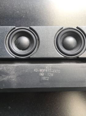 原装东芝43U58CMC喇叭42-WDF413-XXTG 6欧12W 18C2 一对