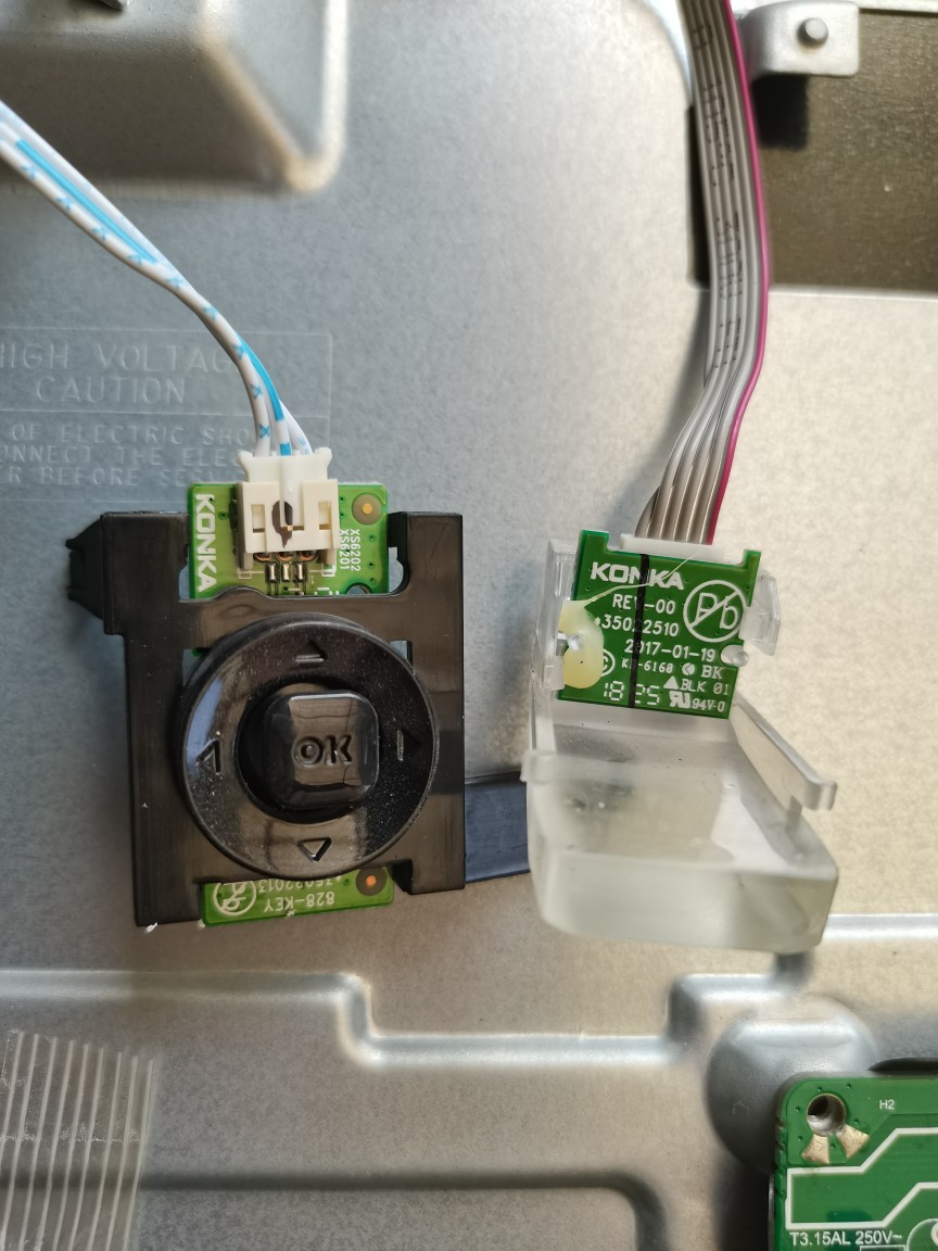 康佳LED43E330C线 35022013按键板 35022510接收板一套