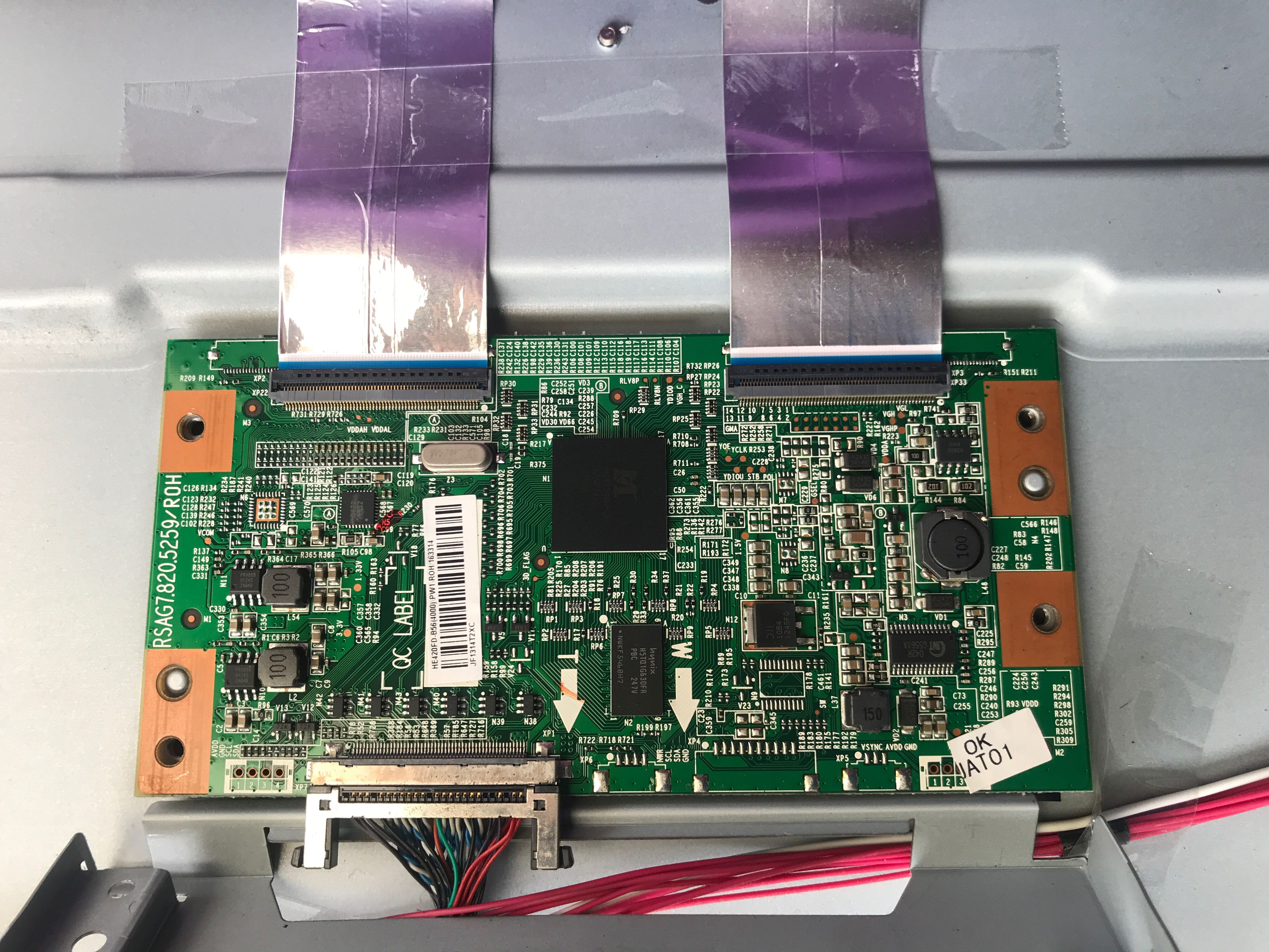 原装测试好 海信LED42K326X3D LED42K310X3D逻辑板RSAG7.820.5259