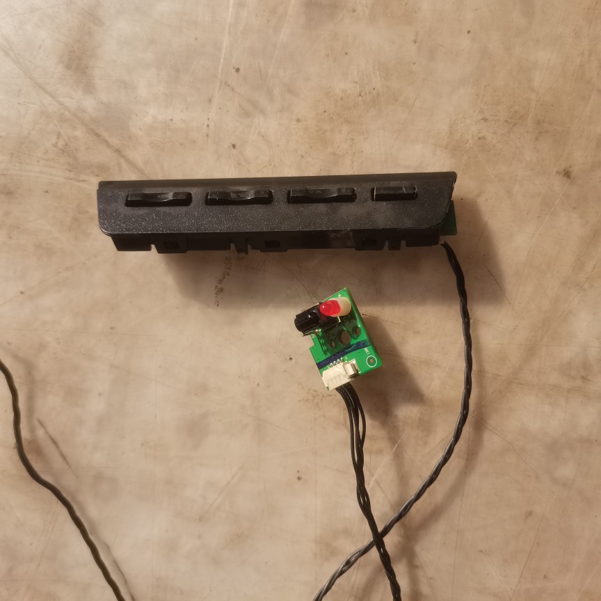 原装 创维39E5CHR 按键板 开关 遥控接收板 5800-DEE350-MP10