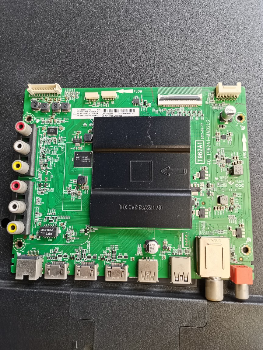 TCL L55E5800A一UD液晶电视主板40-T962A1-MAD2LG配屏LVU550ND1L