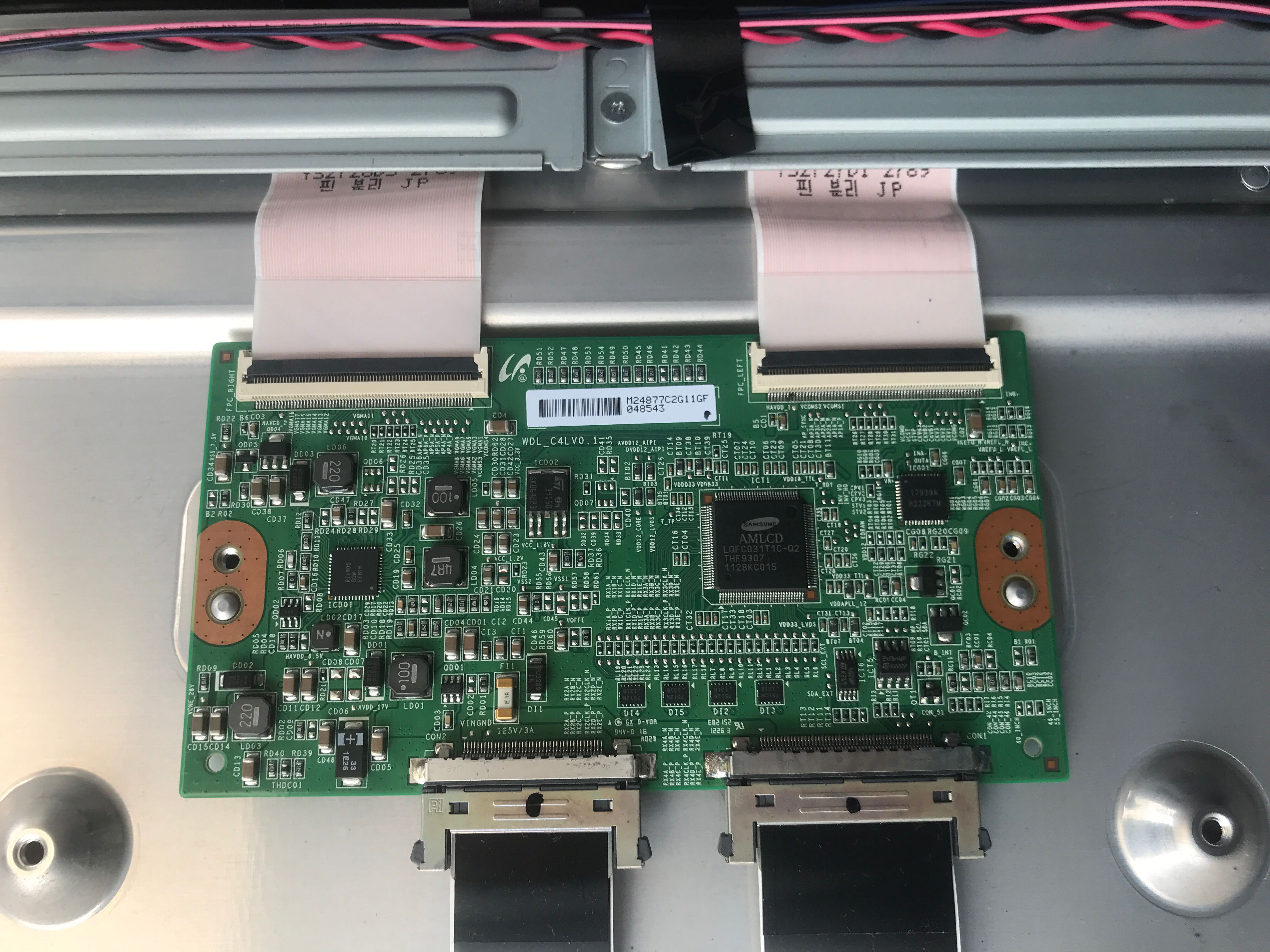 索尼 KLV-55EX630逻辑板WDL_C4LV0.1配LTY550HJ04三星屏(365)