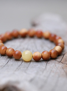 禅房花木山西太行崖柏黄玉单圈