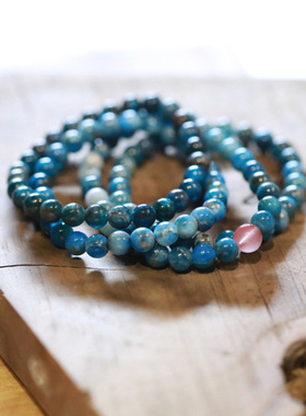 入锦男女款磷灰石弹力绳原设计