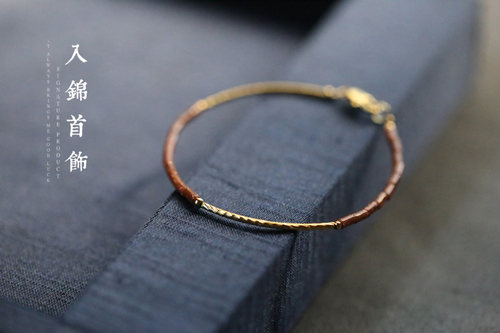 金砂筒珠9k设计款金管