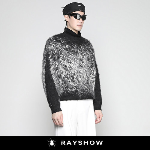 RAYSHOW@小众高级感满天星毛衣