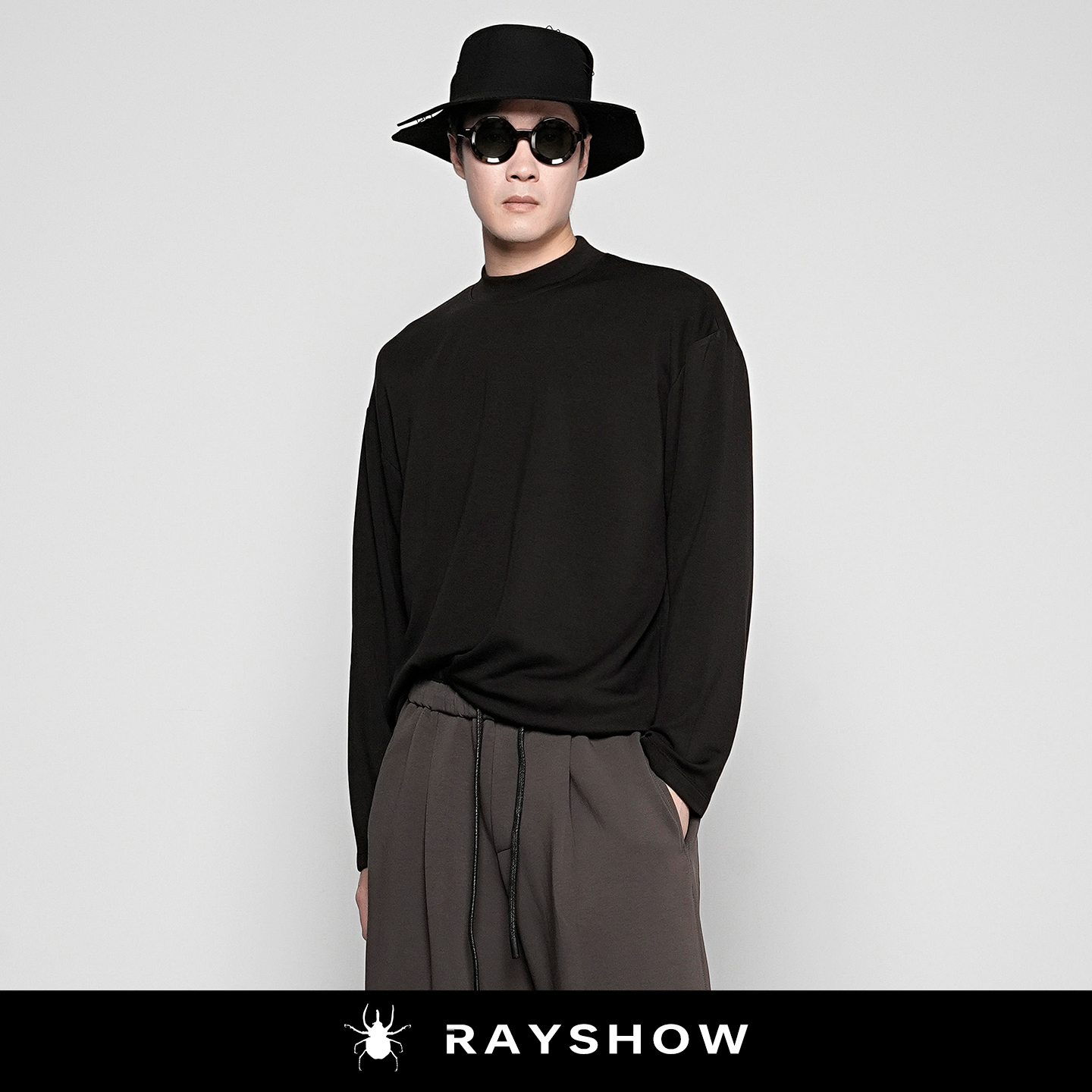 「奢级羊毛天丝混纺」亲肤打底衫