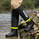 过膝雨鞋 防滑专用防水钓鱼高筒胶鞋 野钓 男户外加高雨靴水鞋 新款