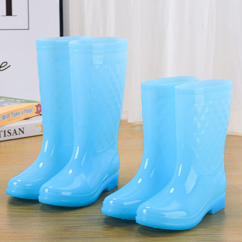 高筒四季甜美防滑防水雨鞋水鞋