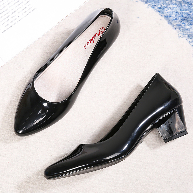 四季甜美防滑防水雨鞋水鞋单鞋