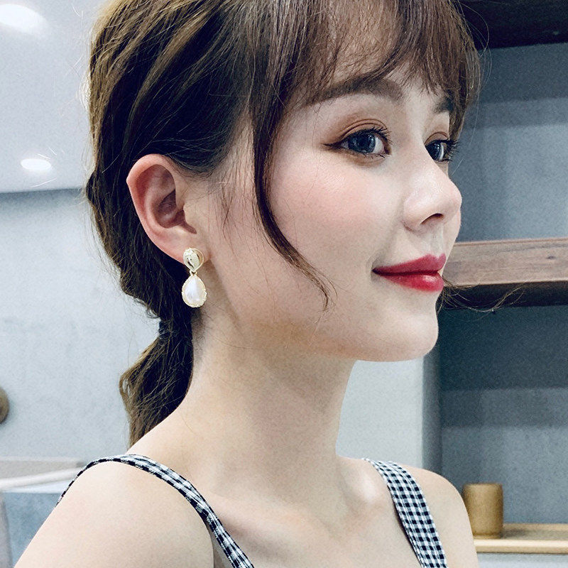 配饰新款潮人925银针耳环女韩耳钉