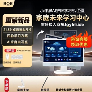 京东方小课屏T40类纸护眼屏学习机闺蜜机幼儿中小学教材课堂同步