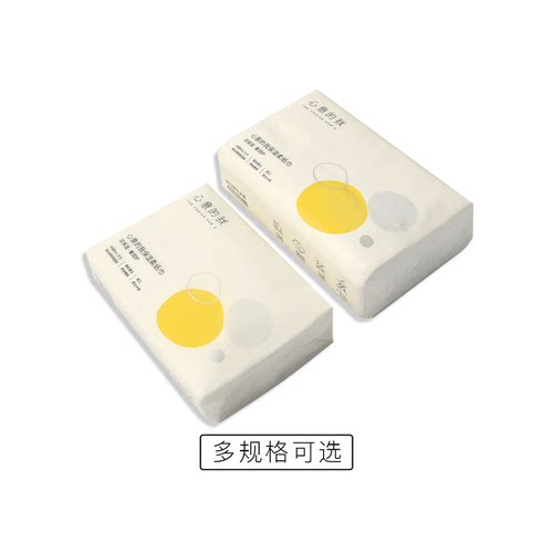 心意的我 蚕丝蛋白保湿柔纸巾家庭装（80抽4层*16包/箱）
