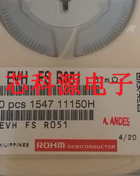 UCR18EVHFSR051 合金电阻 1206 0.051R 1/2W 精度1% 丝印R051