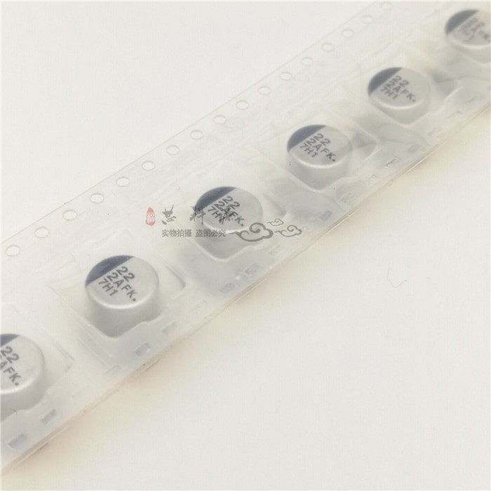 100V22UF  高频低阻贴片铝电解电容 松下FK  EEEFK2A220P 8X10.2