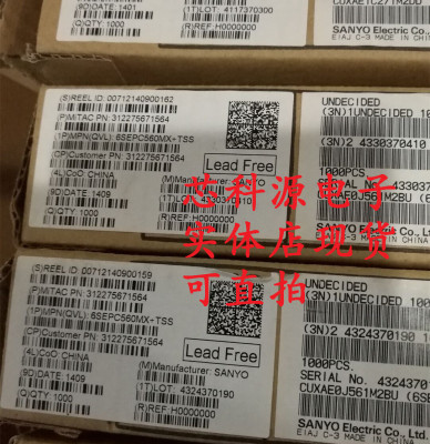 6SEPC560MX 6.3V560UF 三洋固态电容 聚合物 插件SANYO电容 8X9