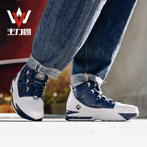 Counter подлинный Nike Zoom Lebron James LBJ 3 баскетбольные туфли AO2434-103-001