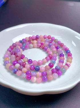 舒俱来糖果炫彩三圈手链规格24.68克5.3毫米