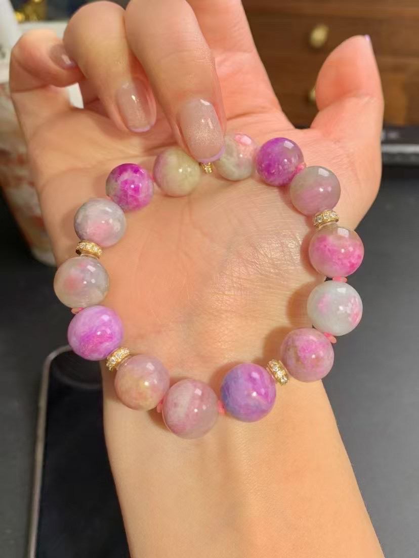 回收樱花舒俱来手链苏纪石手牌翡翠手镯18k金镶嵌戒指吊坠项链