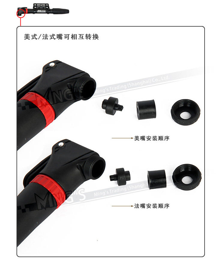 Pompe à vélo BETO - Ref 2390094 Image 3