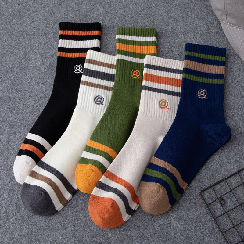 袜子男长袜秋冬季纯棉防臭篮球运动长筒袜男生ins潮流冬款中筒袜,女士内衣/男士内衣/家居服,中筒袜,淘宝优惠券,粉丝福利购,淘宝优惠卷