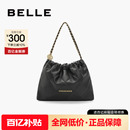 百丽包包女大容量托特包流浪包女友礼物红色链条包单肩包X6603AX3