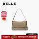 百丽包包女2025新商场同款 牛皮质感通勤单肩斜挎小方包M8605DX5