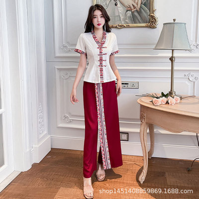 新款气质足浴沐足工衣前台技师服足疗工作服套装女性感按摩养生服