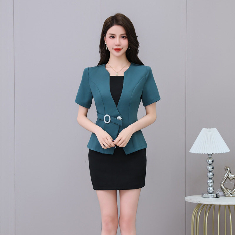 B8016新款夜场ktv工作服公主服酒店养生会所服务员足浴技师制服女