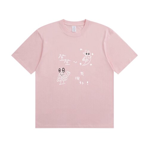福老儿flower 我很好tee 圆领tee