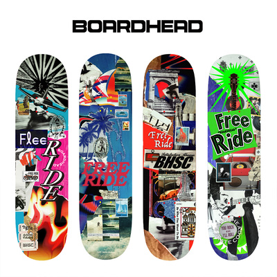 BOARDHEAD26街式进口枫木滑板