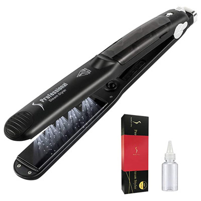 steam pods hair straightener Flat Hair Straightening Ceramic