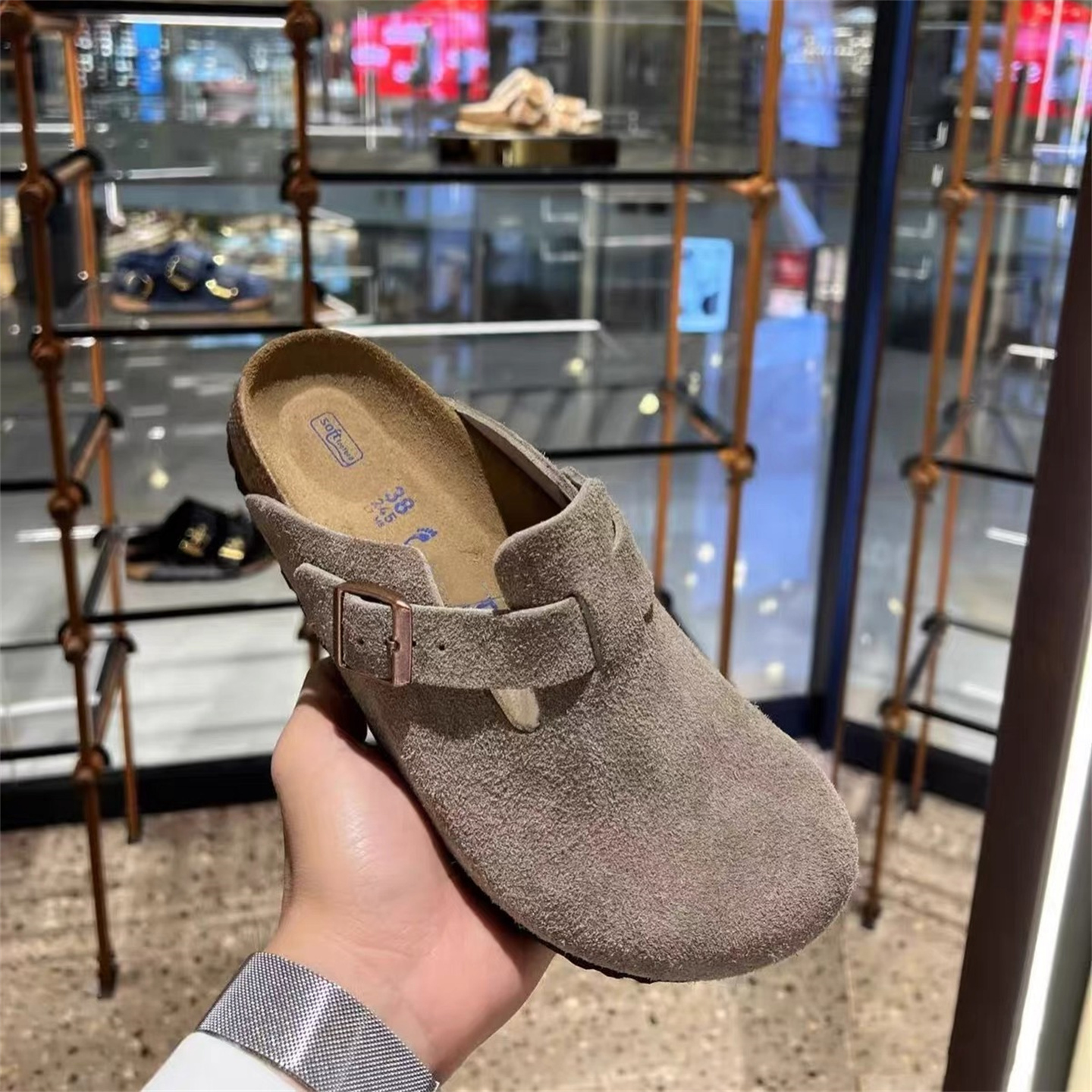 德国勃肯鞋半拖Boston博肯拖鞋