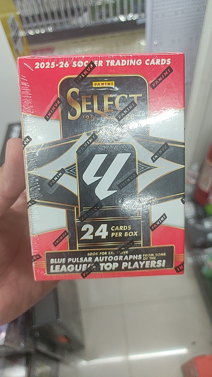 25-26 Panini足球球星卡盒 全新未拆正品图片