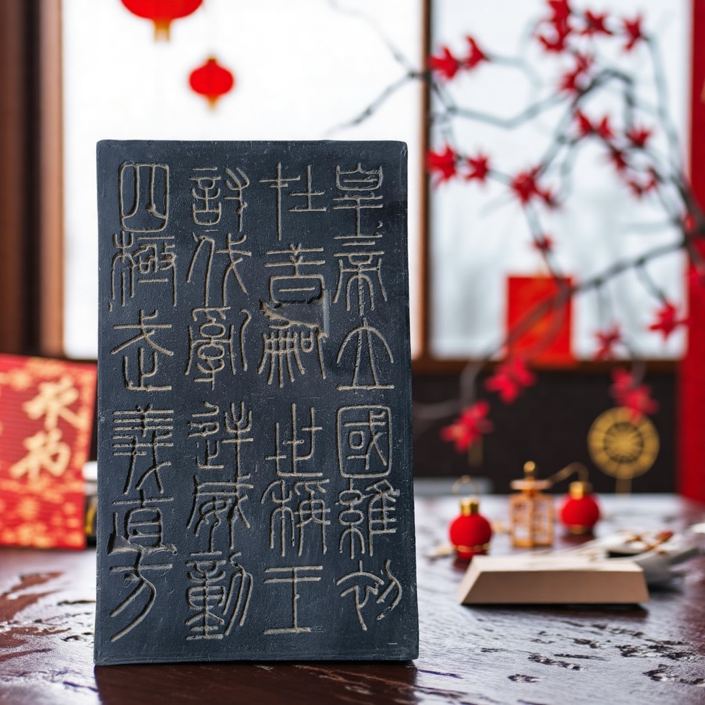 秦代李斯《峄山碑》拓板篆书拓片