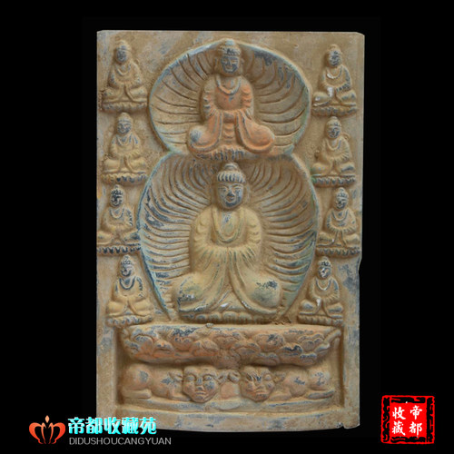仿唐佛砖壁画农家乐酒店装饰品