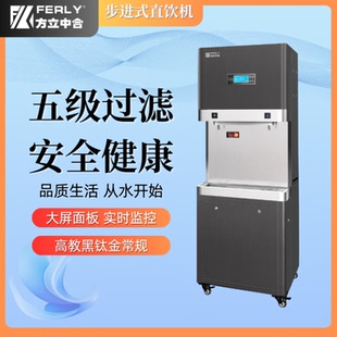 方立中合商务直饮机黑钛金按键版净水器FL-RO-90L