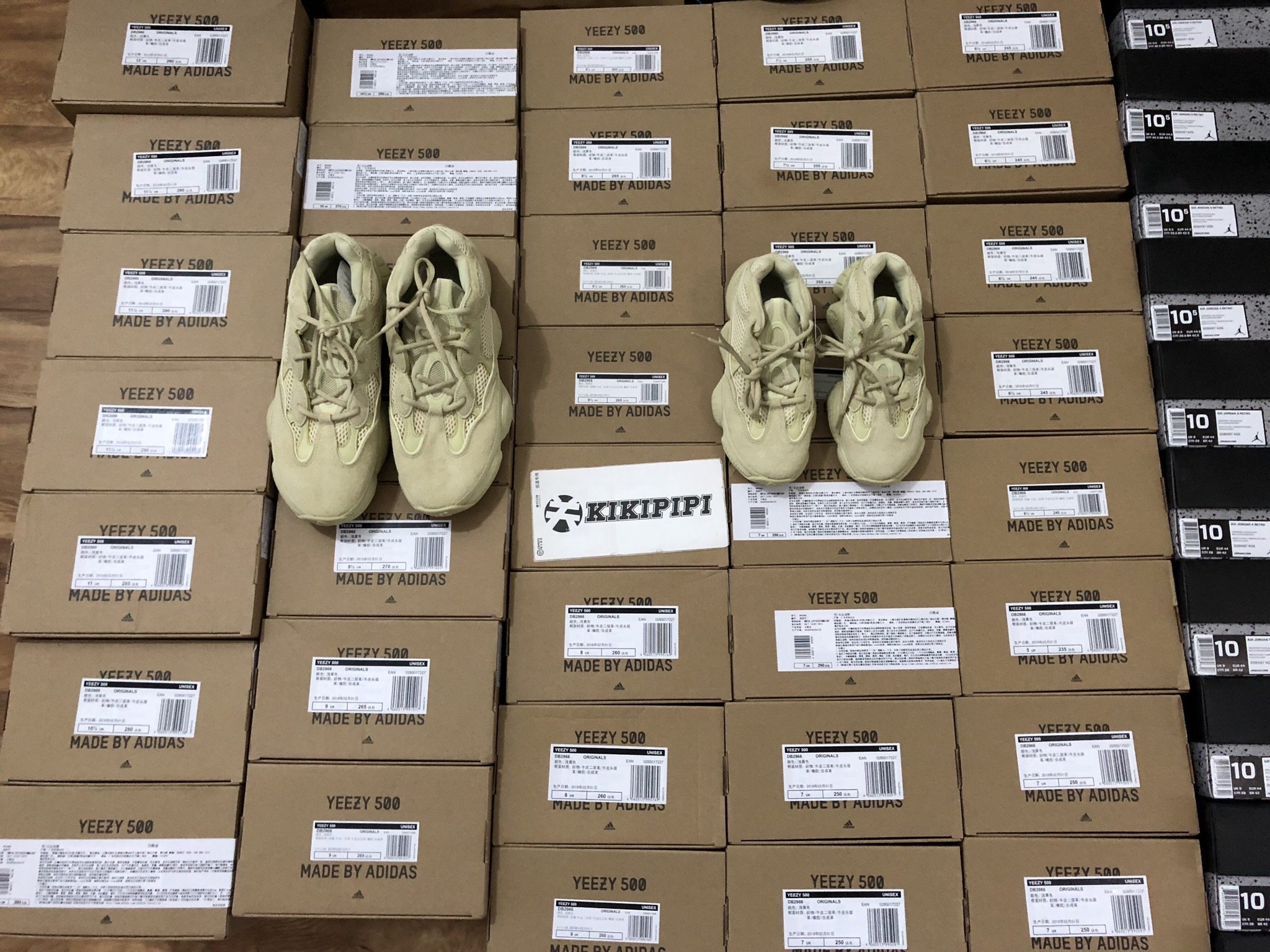 adidas yeezy 500 supermoon yellow 沙漠黄 椰子老爹鞋 db2966