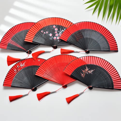 中国风古典顺滑手感好舞蹈扇子