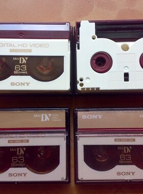 SONY HDV DVM63 高清录像带 磁带 miniDV DIGITAL HD