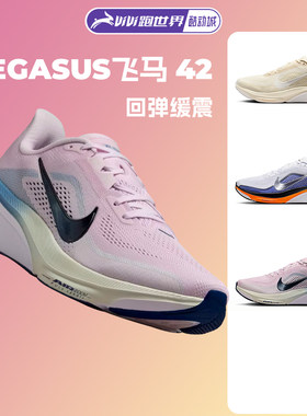 Nike/耐克ZOOM PEGASUS 飞马42 男女路跑鞋缓震透气回弹跑步鞋