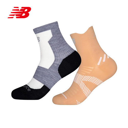 NEWBALANCE男女跑步袜缓震袜子