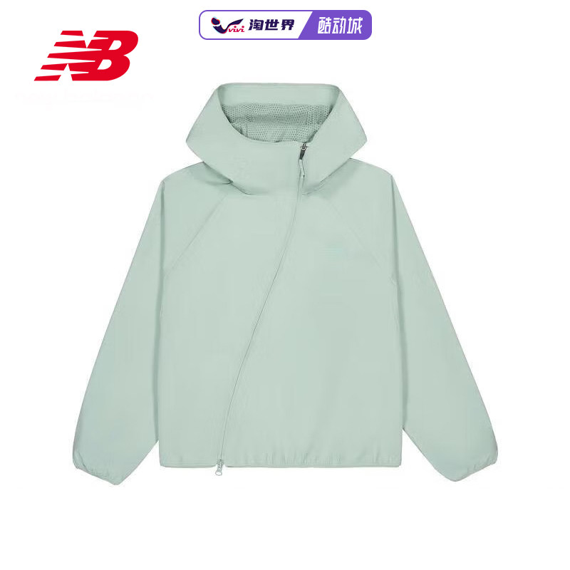 NEW BALANCE/梭织外套女NB户外运动防风衣百搭时尚NAE34162