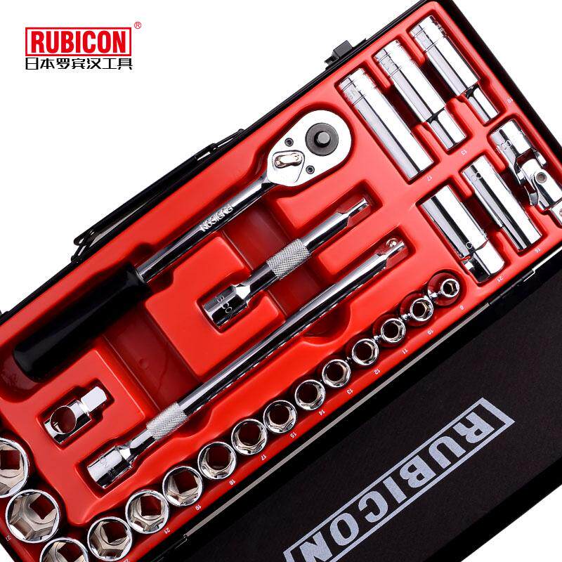 일본 로빈 후드 소켓 렌치 조합 도구 세트 자동 수리 다기능 래칫 소켓 렌치 RGS-035