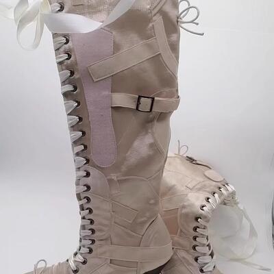 女士长靴舒适细跟显瘦百搭显腿长