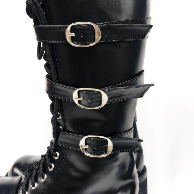 ANTAINA MUFFIN BOOTS PUNK BOOTS RIVET SHOES EUROPEAN STATION TIDE SHOES RIDING BOOTS 9243