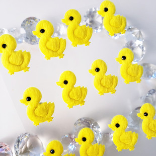 黄鸭 duck 立体贴 儿童成长册贴纸 鸭子 3d stickers
