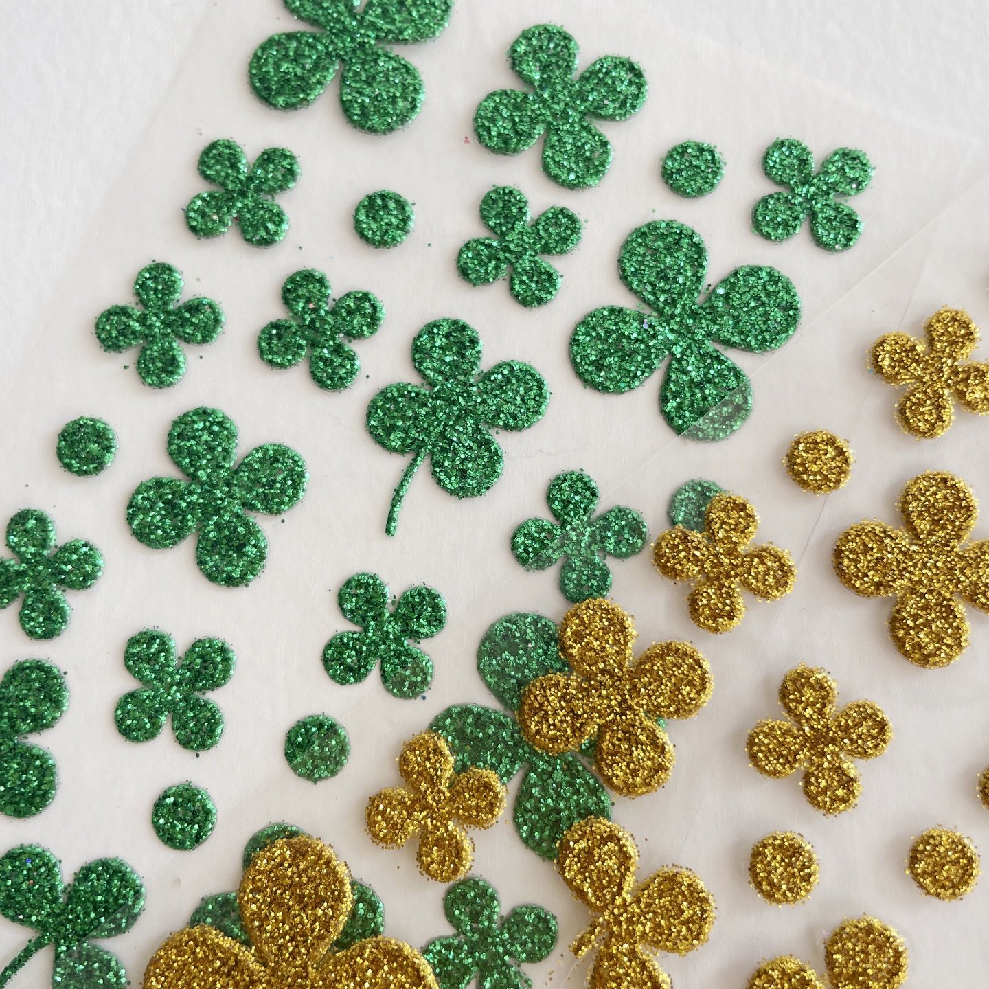 四叶草三叶草幸运草贴纸